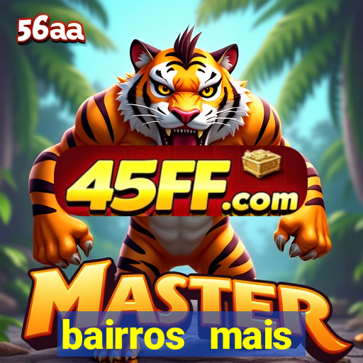 bairros mais perigosos de bh